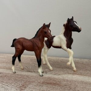 Vintage Breyer “Fun Foals Gift Set” Model Horses